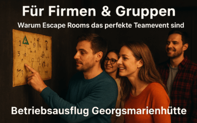 Für Firmen & Gruppen: Warum Escape Rooms das ideale Teamevent sind